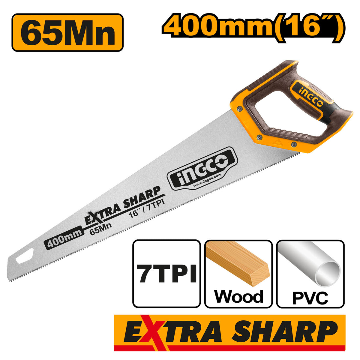 Serrucho 400Mm SS Hhas15400