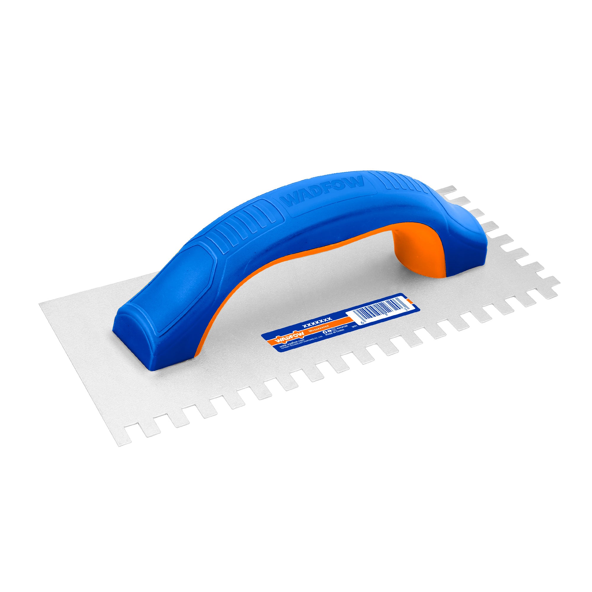 Llana dentada de 230x100mm diente 10x6mm acero al carbono WPE4923