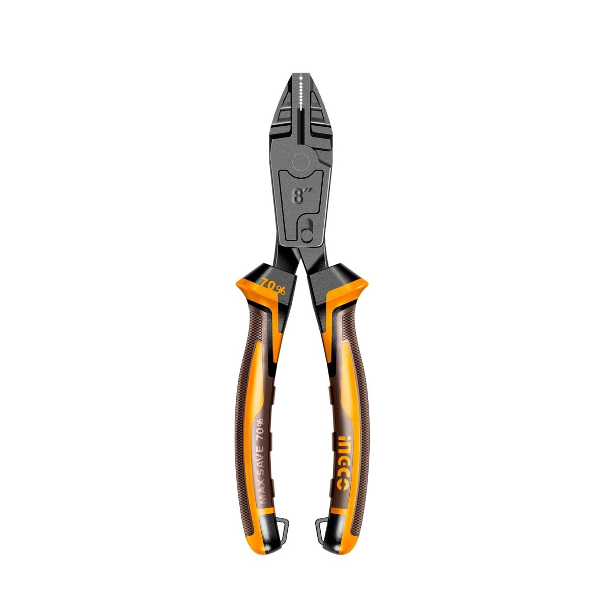 Alicate De Combinacion 8 Accion Compuesta Cr-V INGCO Hccp58206 - MARKEMSTORE - Alicates