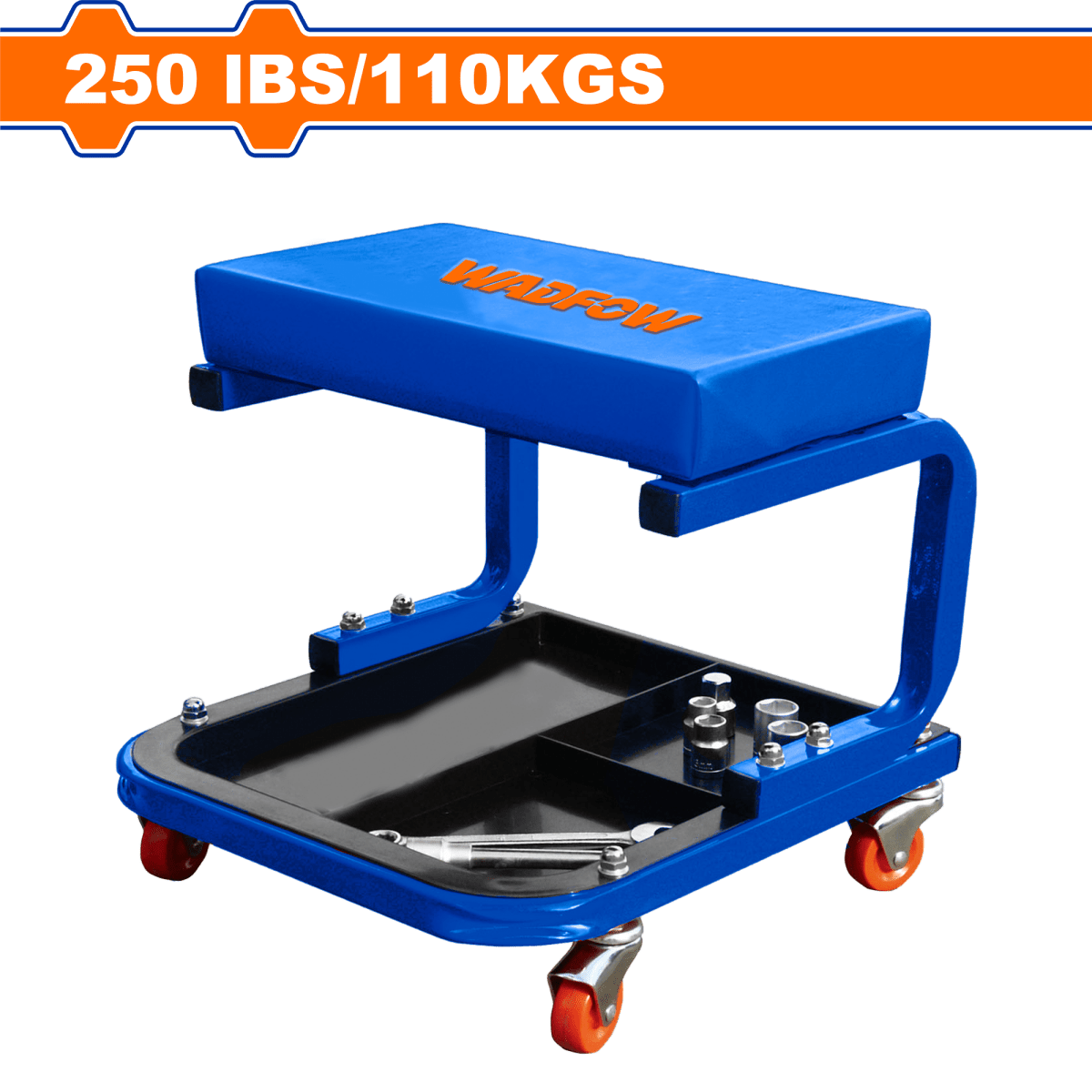 Asiento Mecánico Soporte 110Kgs C/Ruedas Wnc1501 - MARKEMSTORE -