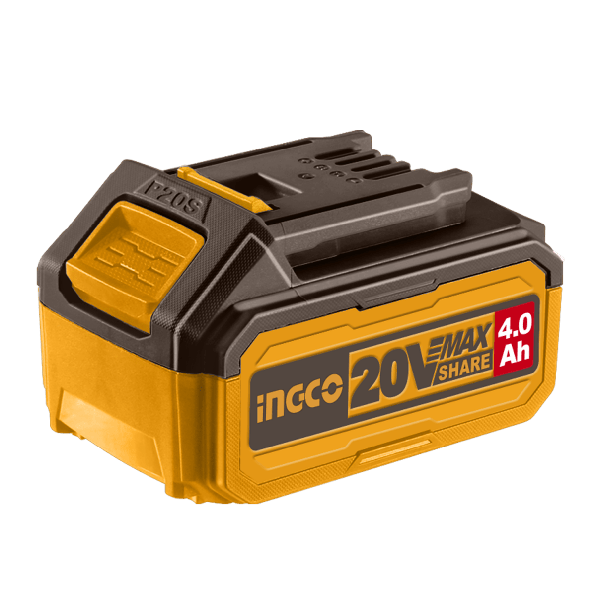 Bateria Ion Litio 20V 4,0Ah INGCO FBLI20021 - MARKEMSTORE - Baterías