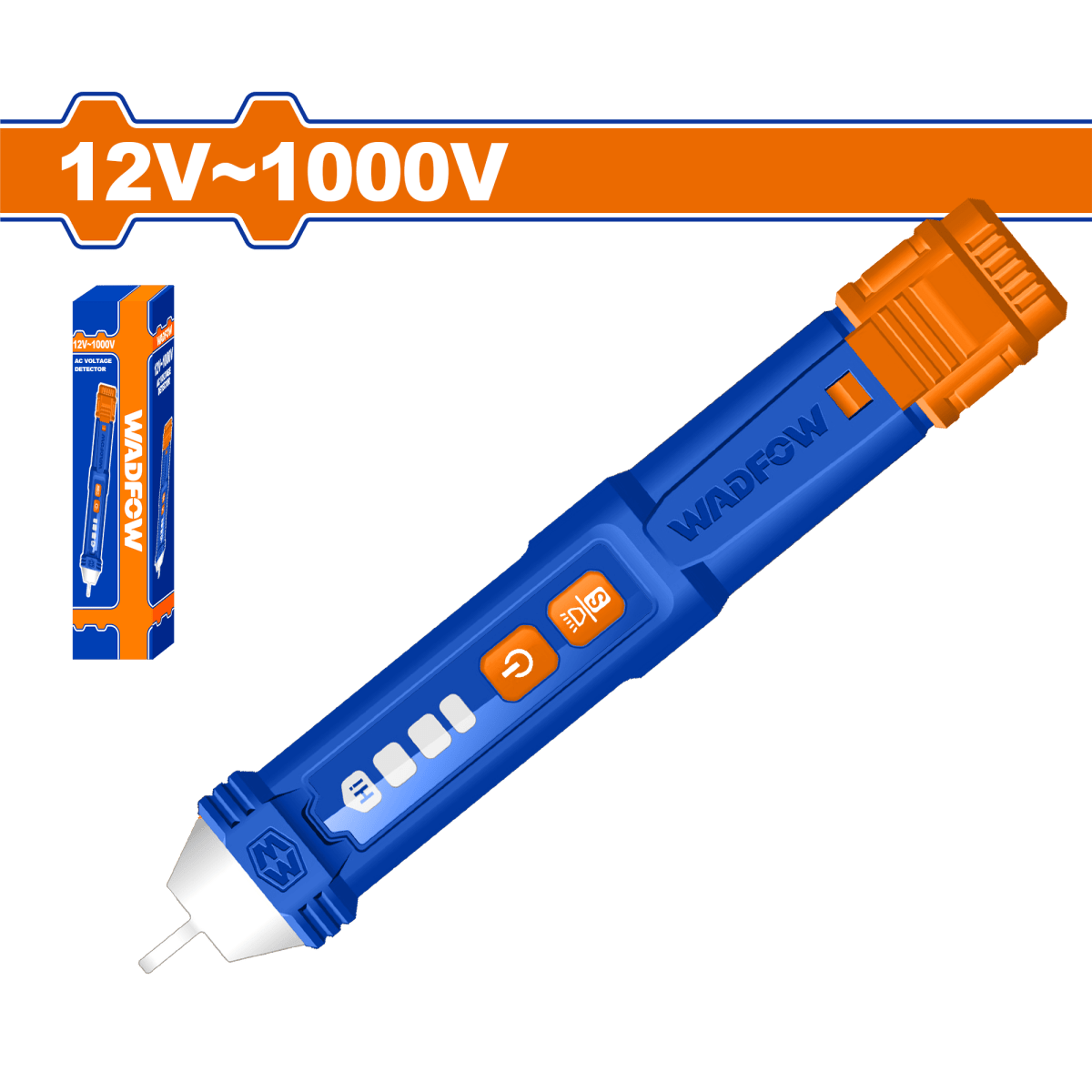 Detector De Voltaje 12V 1000V Baterias Aaa Wtp3501 - MARKEMSTORE -