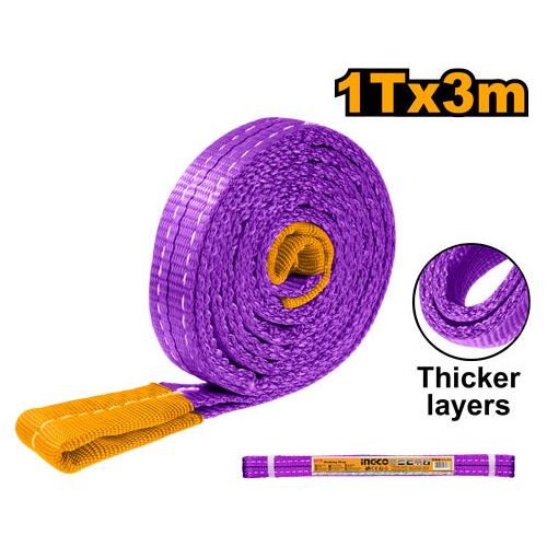 Eslinga 3Mtrsx30Mm Ingco Hwsp0103 - MARKEMSTORE - Ferreteria