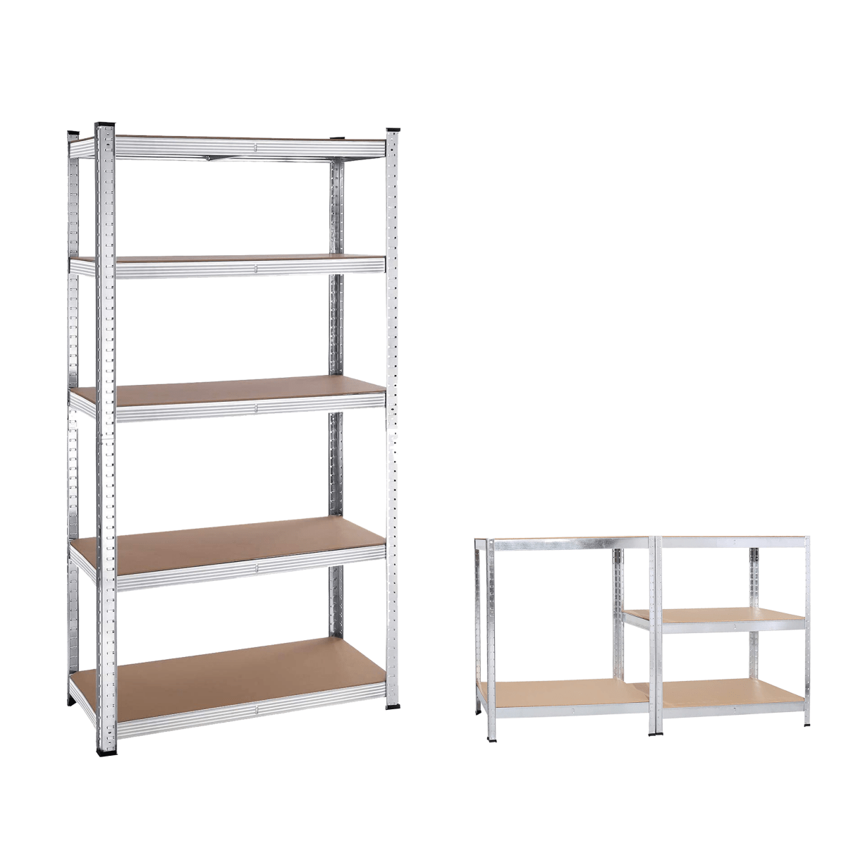Estante 5 Niv. 900X400X1800Mm Ep Mdf 100K/Niv WADFOW REF. WTS1A94 - MARKEMSTORE -