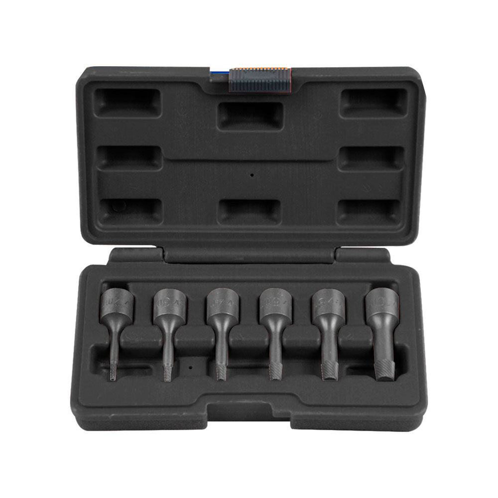Extractor de Pernos y Tornillos WADFOW 2 - 10mm 3/8" WART1D06 - MARKEMSTORE -