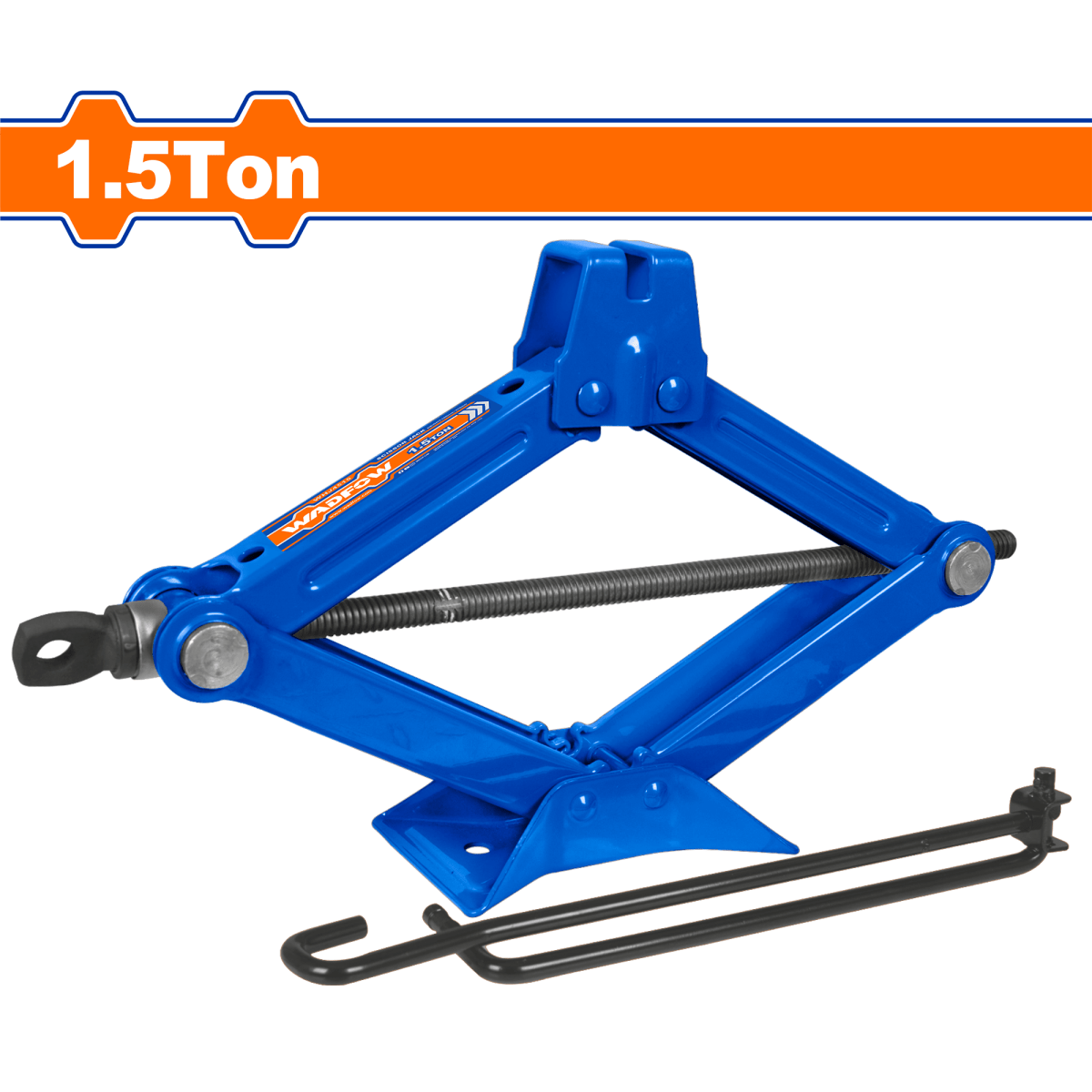 Gato Tipo Tijera 1,5T Rango Alt. 100 - 370mm WADFOW REF. WHJ4515 - MARKEMSTORE -