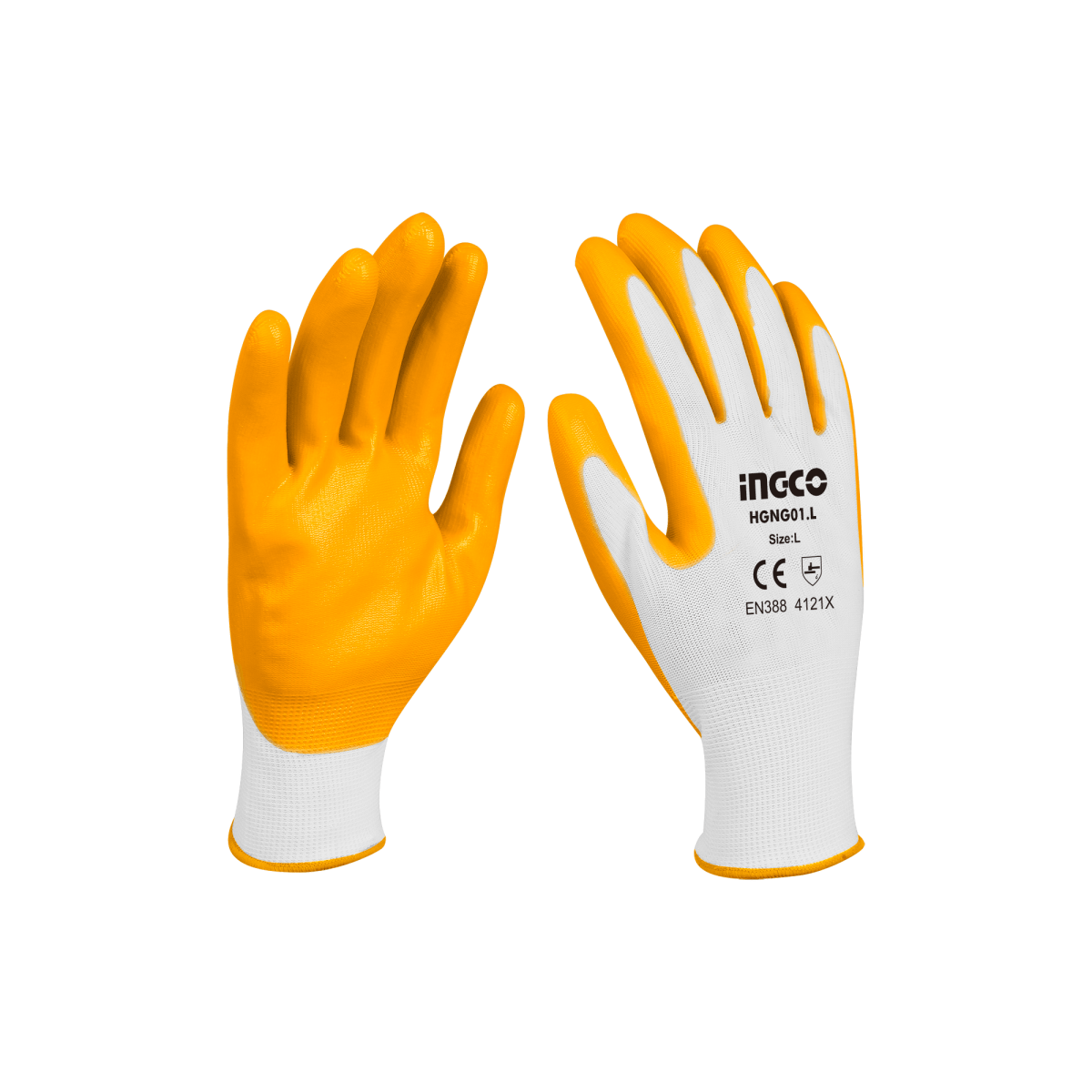 Guantes De Nitrilo TALLA L INGCO HGNG01.L - MARKEMSTORE -