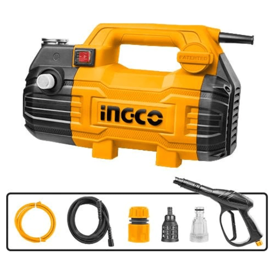 Hidrolavadora Alta Presión 11Ov 60Hz 1500W 1450Psi 6L/Min Ingco UHPWR15028 - MARKEMSTORE - Hidrolavadoras