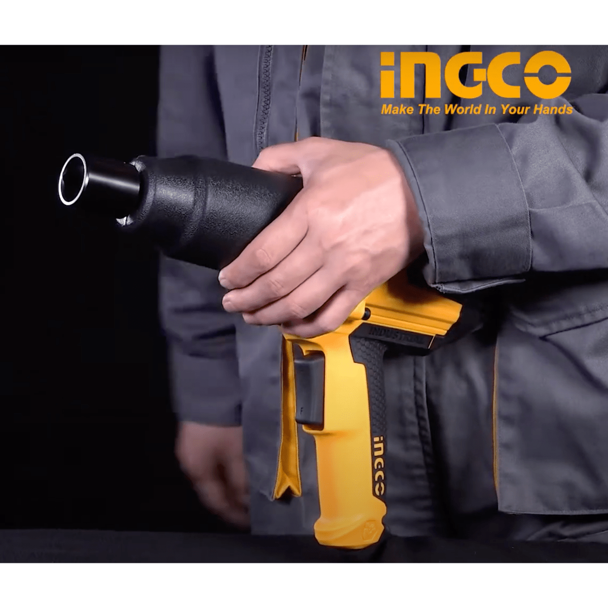 Llave De Impacto 1/2 110/120V 550Nm 1050W INGCO UIW10508 - MARKEMSTORE - Llave de Impacto