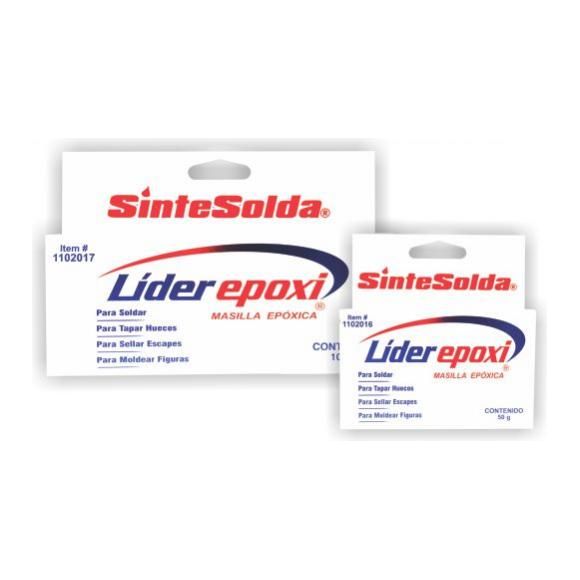 Masilla Lider Epoxi Sintesolda X 100 G 1102017 - MARKEMSTORE -
