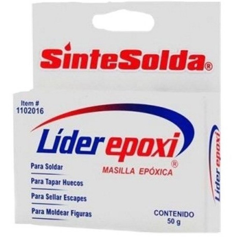 Masilla Lider Epoxi Sintesolda X 50 G 1102016 - MARKEMSTORE -