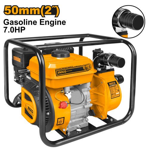 Motombomba A Gasolina Diam 2" 550L/Min Succion 7Hp Ingco GWP202 - MARKEMSTORE -