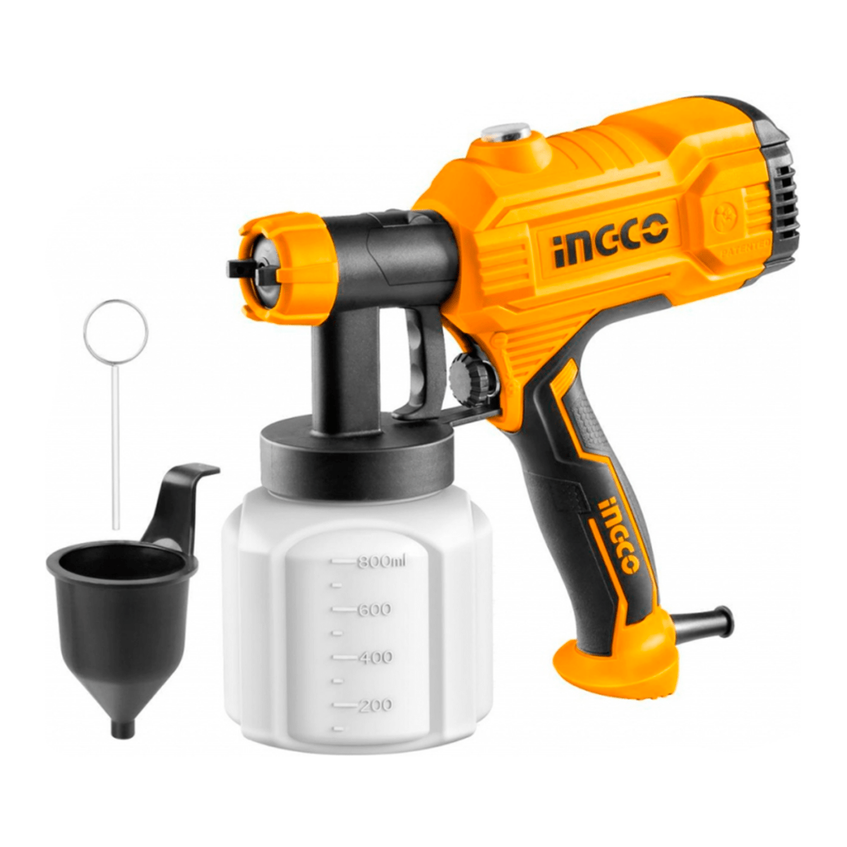 Pistola De Pintar 110/120V 50/60Hz 450W Ingco USPG3508 - MARKEMSTORE - Pistolas y Sopladores