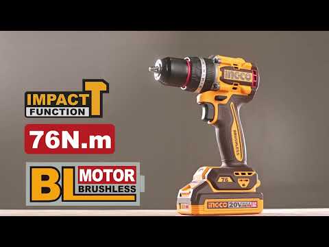Video de Markem Store del taladro inalámbrico de impacto INGCO UCIDLI207686 de 20V con 2 baterías y cargador.