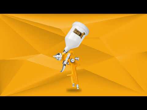 Pistola de pintura profesional INGCO 600cc con boquilla 1.4 mm. Alta presión, precisión y calidad. ¡Compra online con entrega rápida en Colombia!