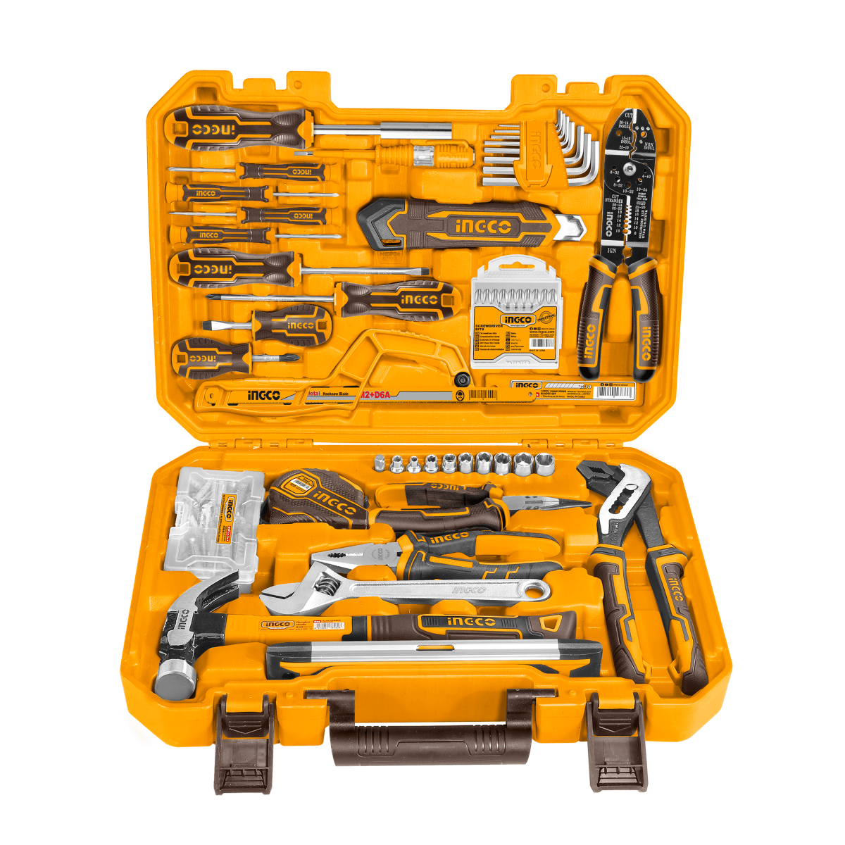 Set Herramienta Manual 168Pcs INGCO HKTHP21681 - MARKEMSTORE -