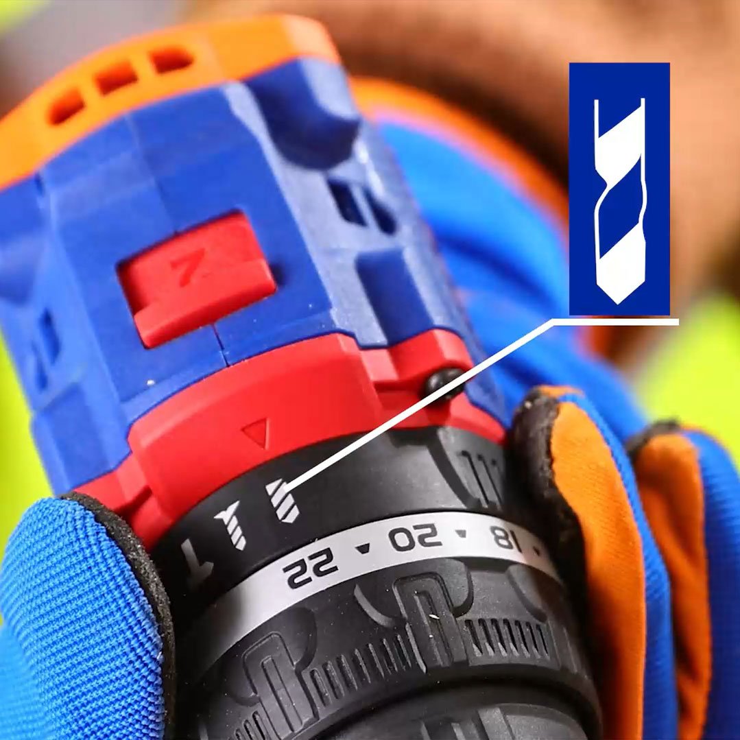 Taladro de Impacto Inalámbrico 1/2 20V 52NM WADFOW UWCDP5282 - MARKEMSTORE - Taladro