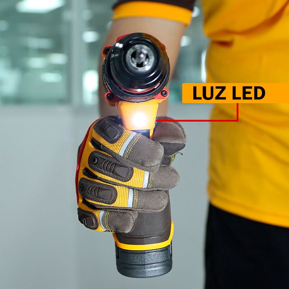 Taladro Inalámbrico de impacto INGCO 16V 66Nm UCIDLI166062 - MARKEMSTORE - Taladros