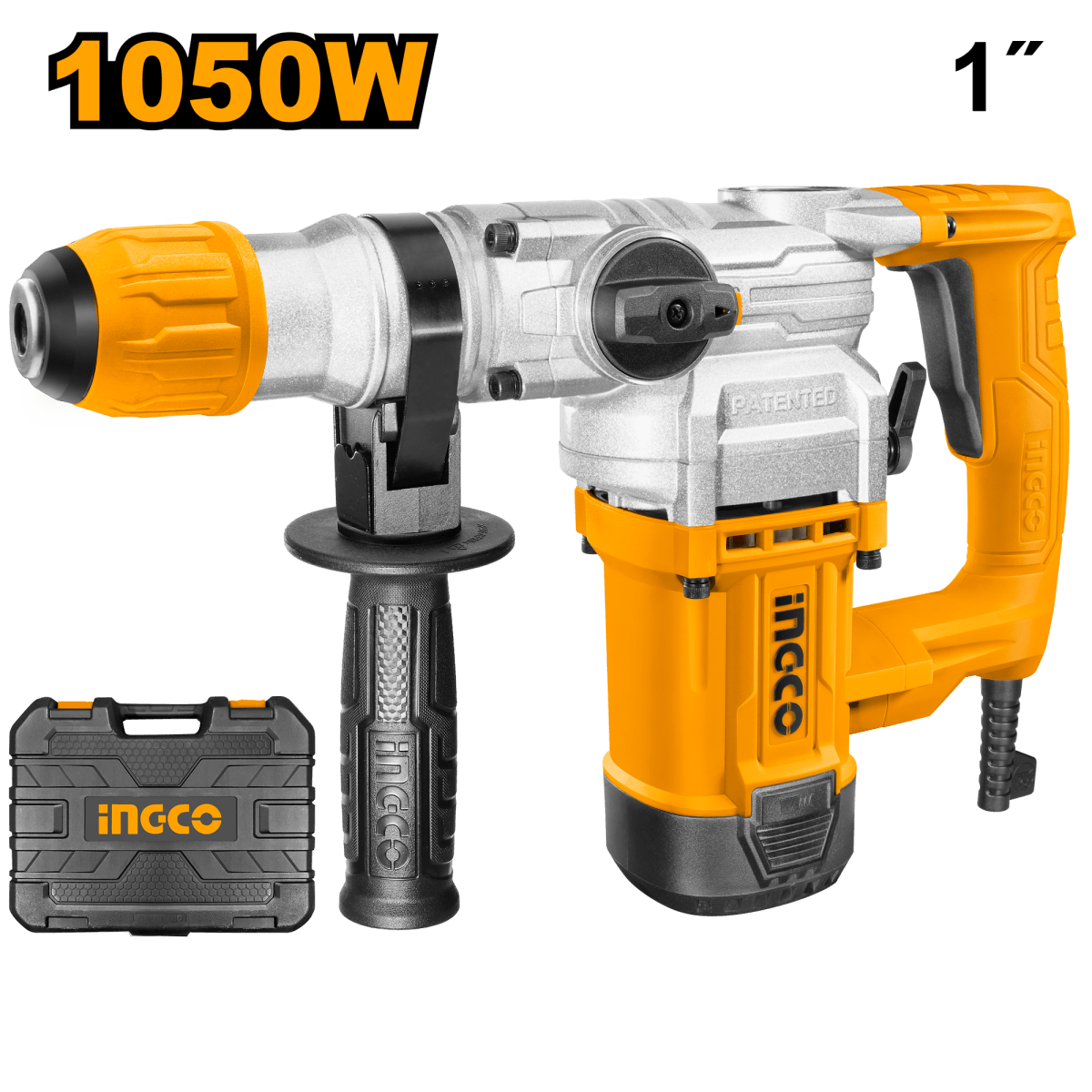 Taladro Rotomartillo 1050W INGCO URH10506 - MARKEMSTORE - Rotomartillo