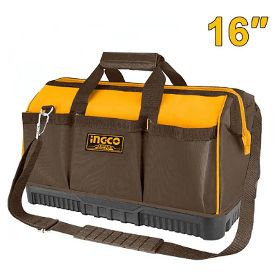 Tula Para Herramientas 16" Soporte 20 Kilos INGCO HTBG08 - MARKEMSTORE -