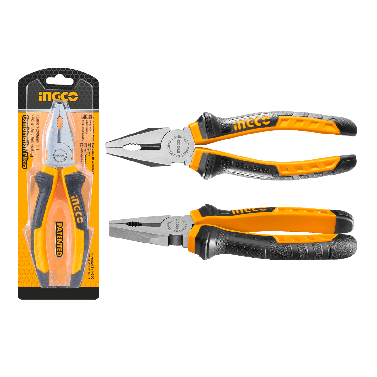 Alicate De Combinación INGCO HCP08208 - MARKEMSTORE -