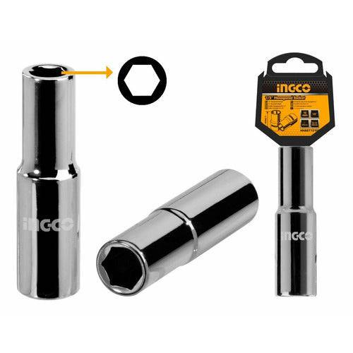 Dado Largo M1/2 6pt 19mm Ingco Hhast12193l - MARKEMSTORE -