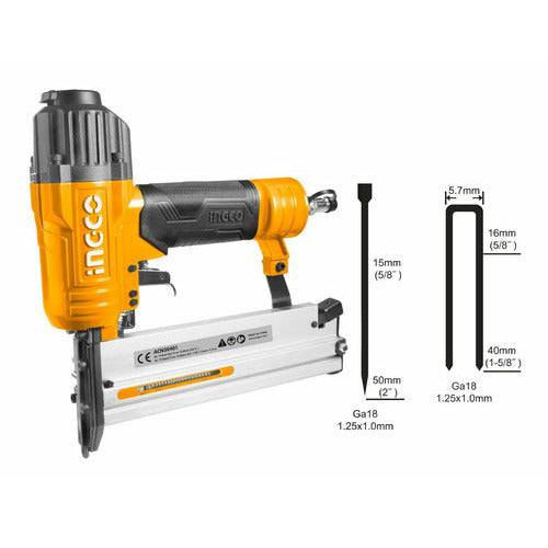 Engrapadora Y Clavadora Neumatica 2 En 1 60 - 100 psi Ingco - MARKEMSTORE - Pistolas y Sopladores