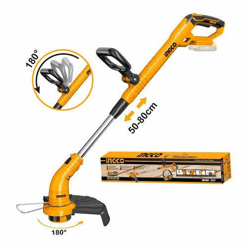 Guadaña Inalambrica Ionlitio 20v Ingco 8200/min 300mm - MARKEMSTORE - Guadaña