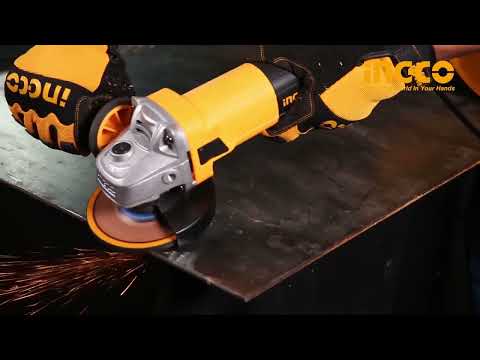 Compra tu amoladora INGCO 950W 4 1/2" con disco de 115mm. Corte potente, diseño seguro y entrega rápida en Colombia. ¡Envío gratis hoy!