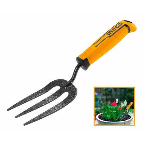 INGCO RASTRILLO PARA JARDIN 2,5MMX80MMX320MM ACERO AL CARBONO HFTF38 - MARKEMSTORE -