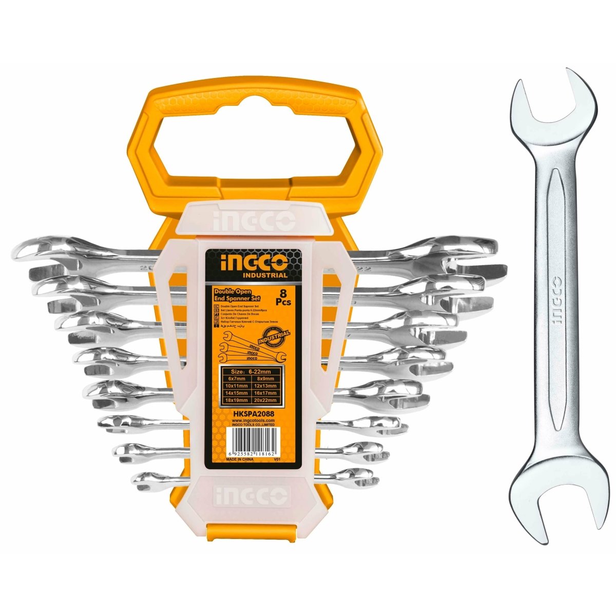 Juego de llaves doble boca INGCO HKSPA2088 - MARKEMSTORE -