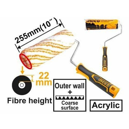 Rodillo Acrilico 10 Para Exteriores Ingco Hrht092551 - MARKEMSTORE - Ferreteria