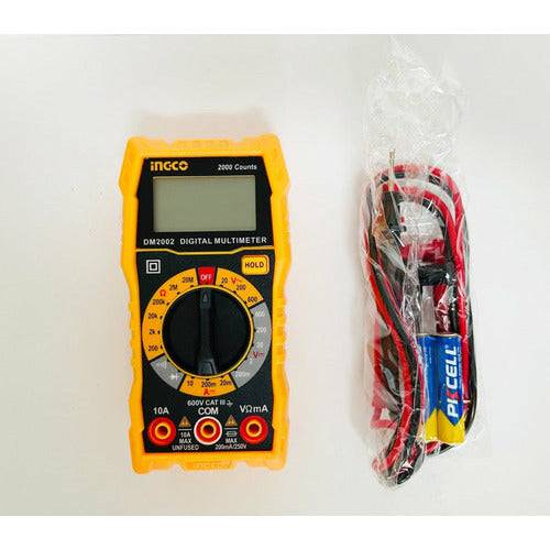 Tester Multímetro Digital Ac Dc Resistencia Ingco - MARKEMSTORE -