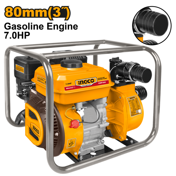 BOMBA DE AGUA A GASOLINA 7HP 3X3 LT30CX-170F 1000L/M