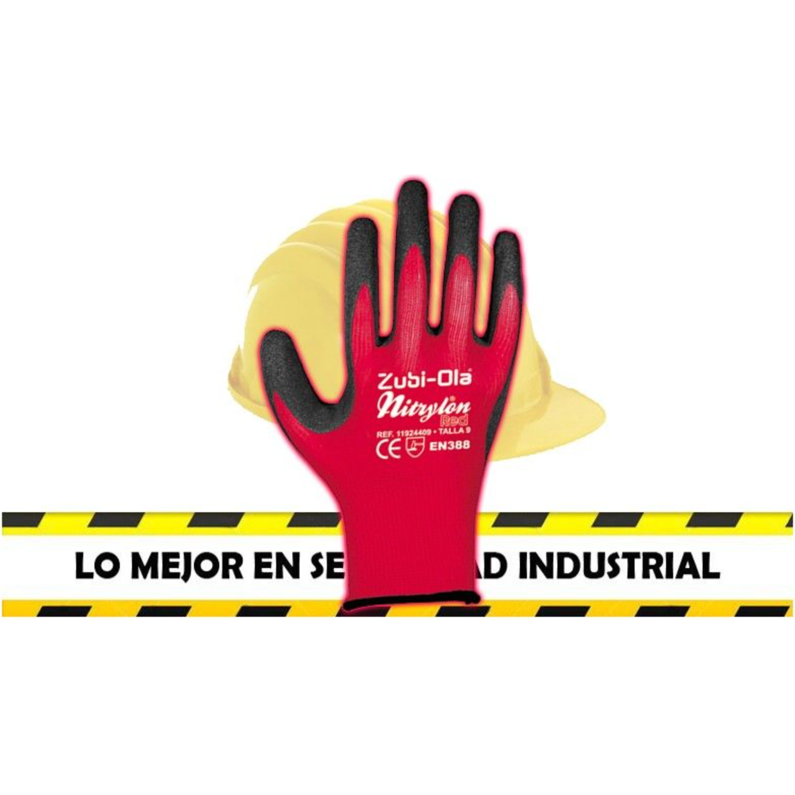 Guantes Nylon Recubiertos En Nitrilo - Nitrylon Red