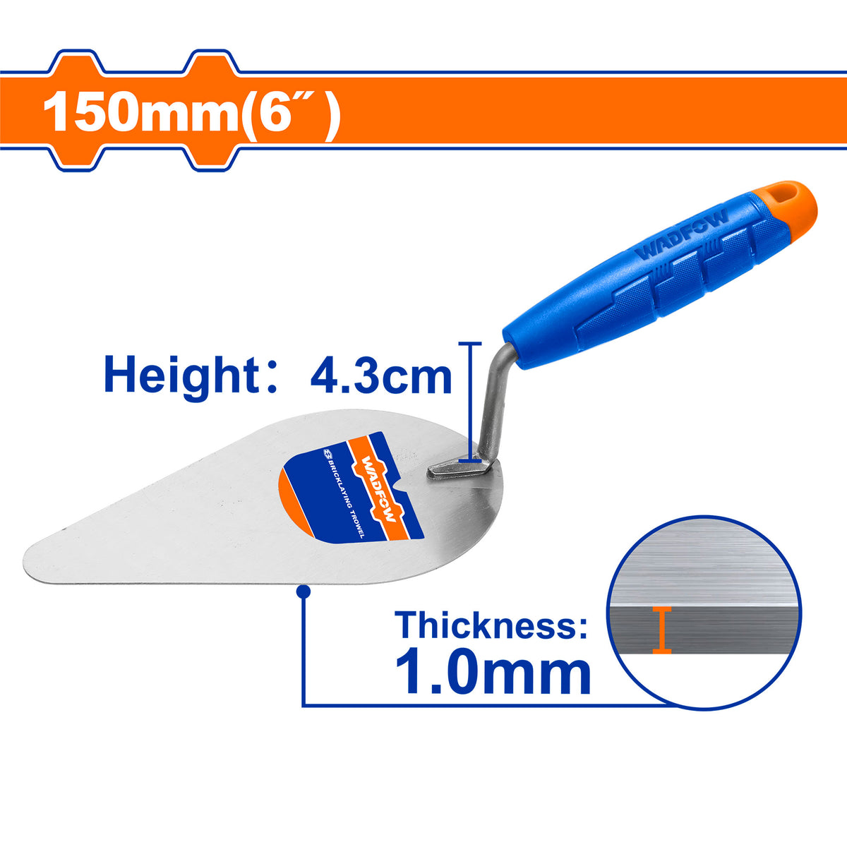 Palustre Mango Plastico 6´´ Wadfow WBT9306