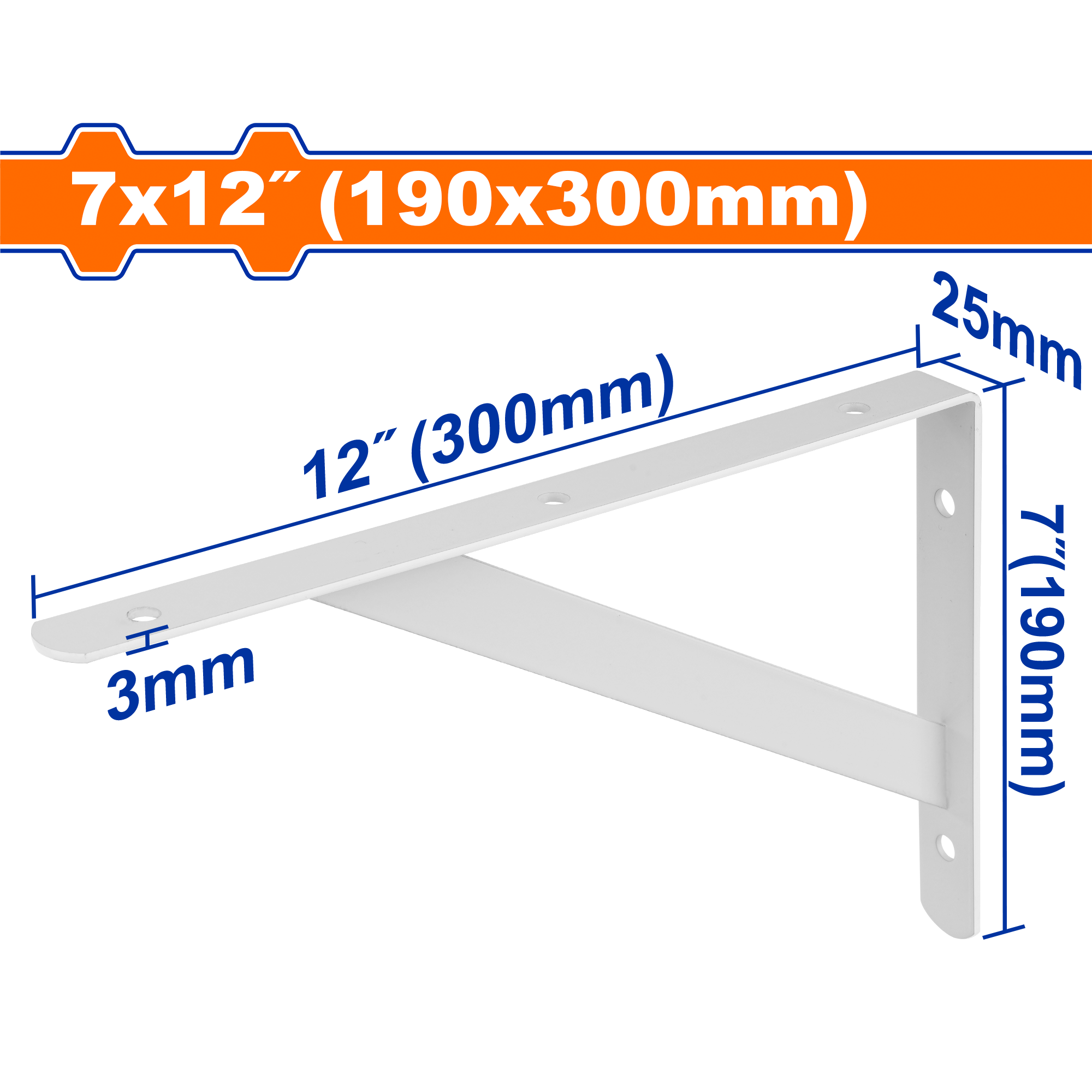 Pie Amigo TP 30X19cms Blanco Cap100Kg WADFOW REF. WZJ3330 - MARKEMSTORE