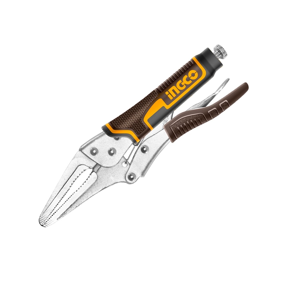 Alicate Hombresolo Pinza Larga INGCO 9" Acero al Carbono | HLNP0209 - MARKEMSTORE - Alicates