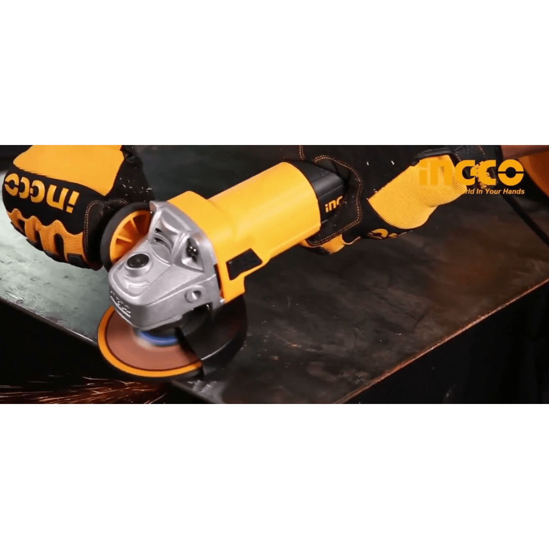 Amoladora Angular 4 1/2 950w INGCO UAG8508 - MARKEMSTORE - Pulidoras