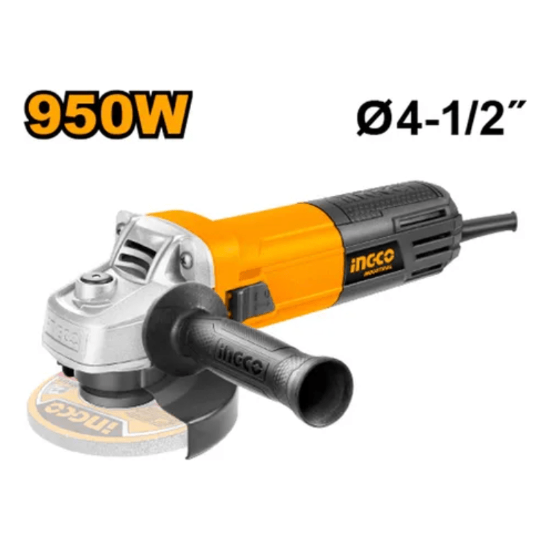 Amoladora Angular 4 1/2 950w INGCO UAG8508 - MARKEMSTORE - Pulidoras