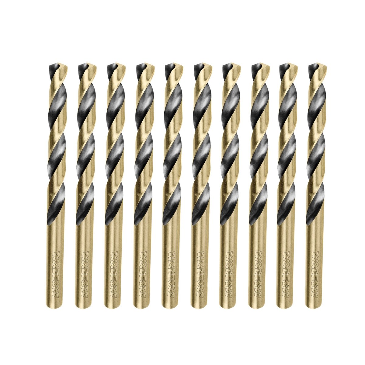 Broca HSS Para Metal 1/4 Pulgada WADFOW UWTD8907 - Paquete de 10 Unidades - MARKEMSTORE - Brocas