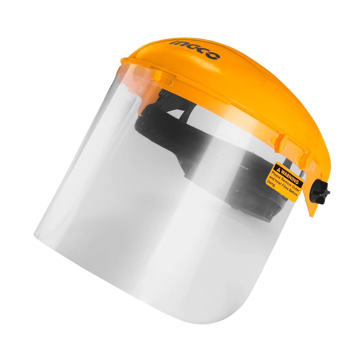 Careta con Visor Resistente A Impacto INGCO HFSPC01 - MARKEMSTORE -