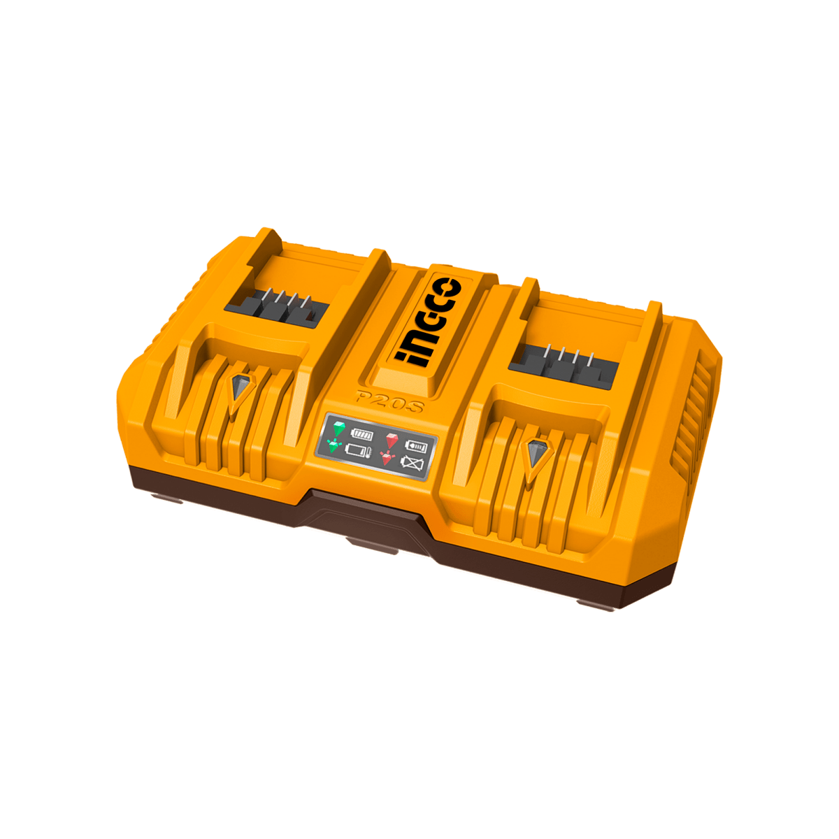 Cargador 20V para 2 Baterías INGCO UFCLI2082 - MARKEMSTORE -