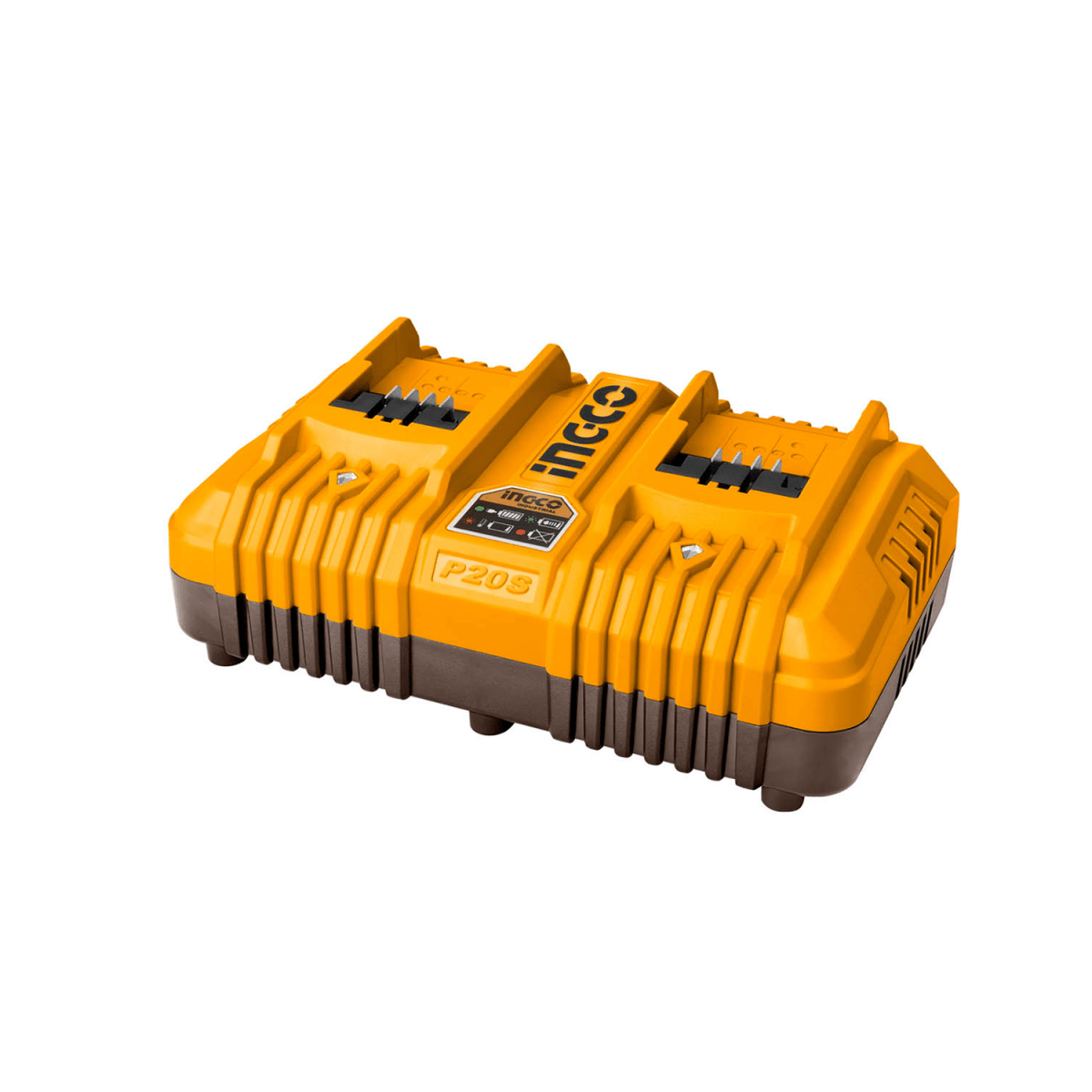 Cargador 21V 110/120V 50/60Hz 2 Baterias INGCO UFCLI2034 - MARKEMSTORE - Baterías y Cargadores