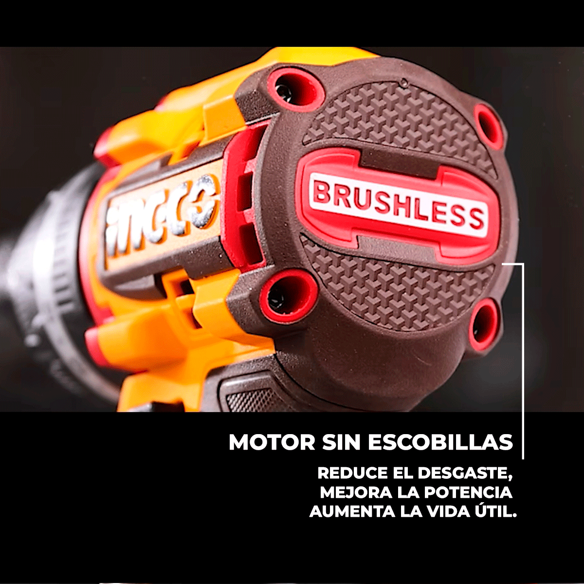 Combo Taladro Inalámbrico INGCO 20V + Atornillador + 2 Baterías 2Ah y Accesorios UCKLI20277 - MARKEMSTORE - Combos