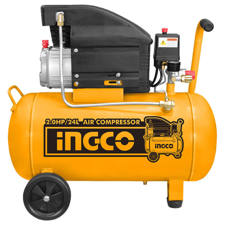 Compresor 60Hz 2Hp 3400Rpm 24L INGCO UAC120248 - MARKEMSTORE - 
