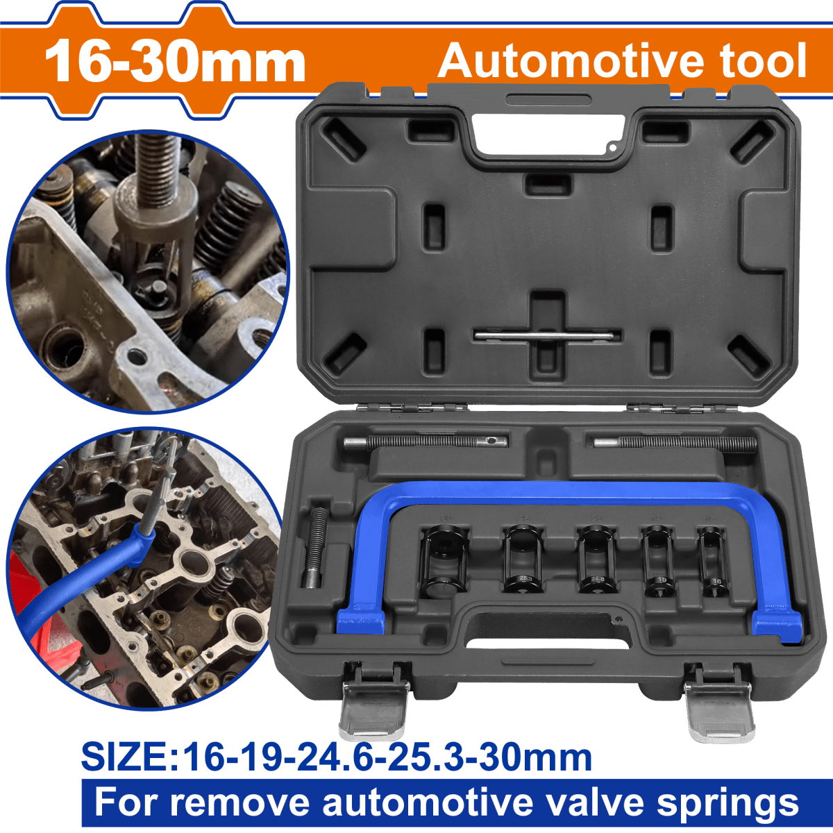 Compresor de Válvulas Automotriz WADFOW 10 Piezas 16 - 30mm WGP6D10 - MARKEMSTORE - 