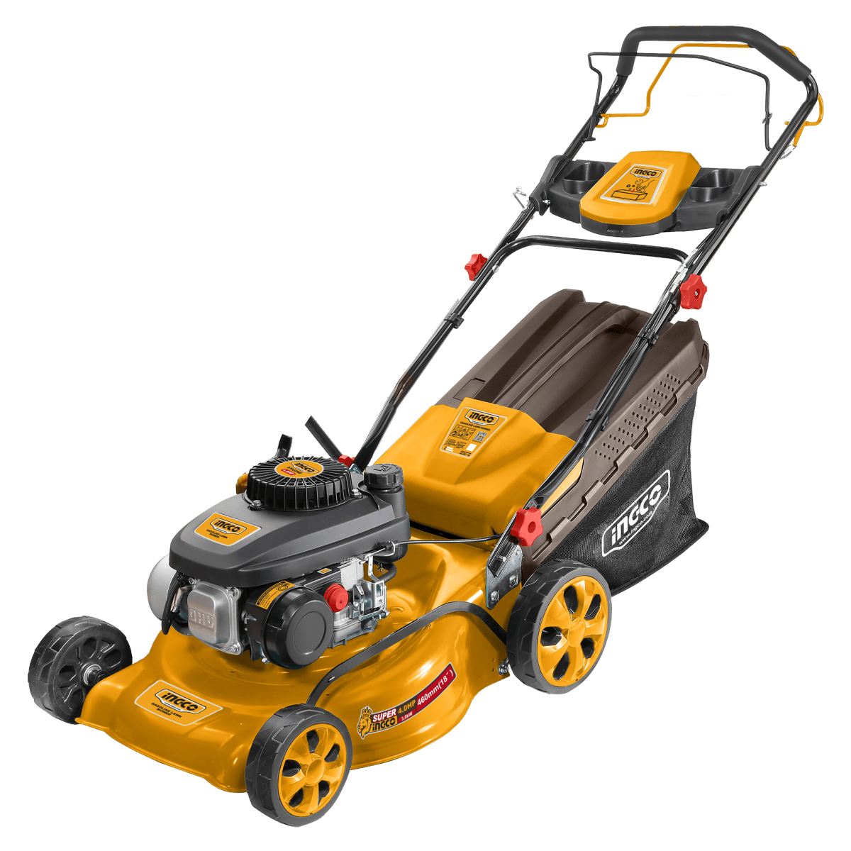 Cortadora De Cesped a Gasolina 141cc 4Hp INGCO GLM141182 - MARKEMSTORE - 