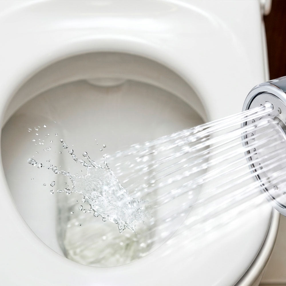 Ducha Bidet WADFOW Set para Inodoro Manguera 1.2m WSHS2502 - MARKEMSTORE - 