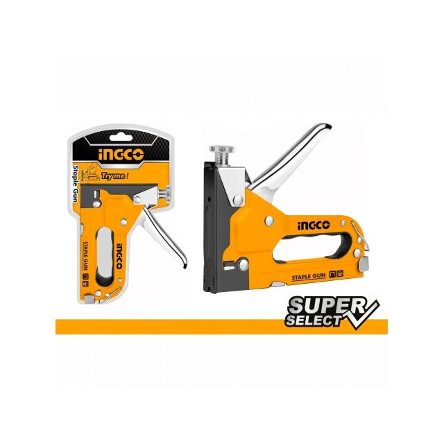 Engrapadora Manual Super Select Ingco HSG14018 - MARKEMSTORE - 